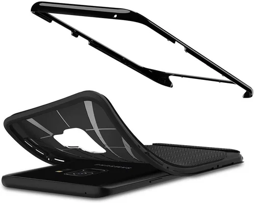 Spigen Neo Hybrid Hoesje Samsung Galaxy S9 Shiny Black afbeelding 5