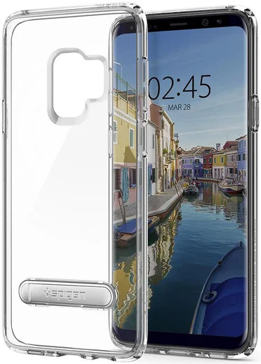 Spigen Ultra Hybrid S Hoesje Samsung Galaxy S9 Crystal Clear afbeelding 9