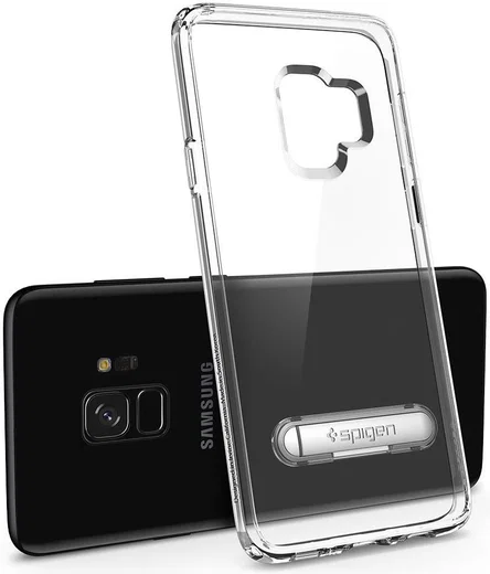 Spigen Ultra Hybrid S Hoesje Samsung Galaxy S9 Crystal Clear afbeelding 10