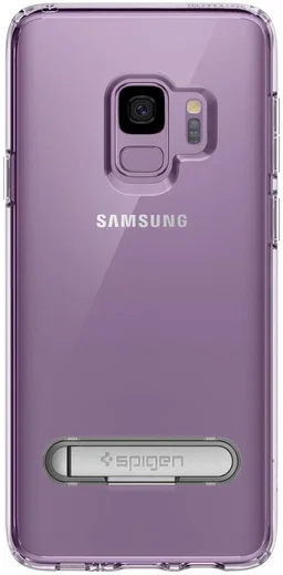 Spigen Ultra Hybrid S Hoesje Samsung Galaxy S9 Crystal Clear afbeelding 23