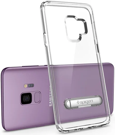 Spigen Ultra Hybrid S Hoesje Samsung Galaxy S9 Crystal Clear afbeelding 21