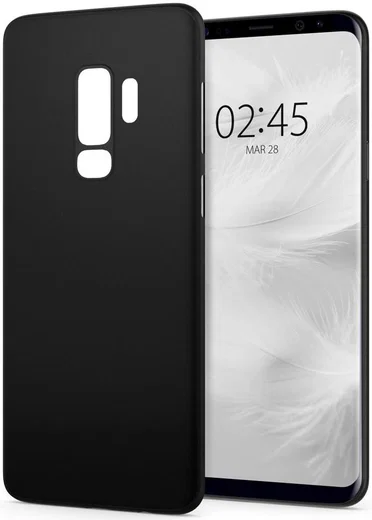 Spigen AirSkin Samsung Galaxy S9 Plus Zwart afbeelding 2