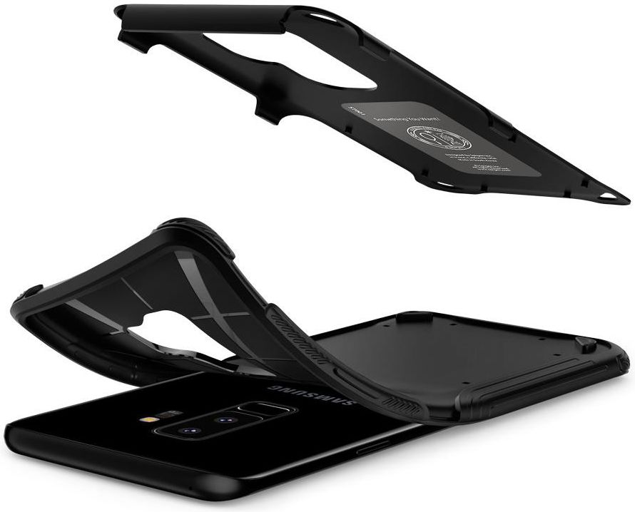 Spigen Hybrid Armor Hoesje Samsung Galaxy S9 Plus Zwart afbeelding 3