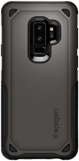 Spigen Hybrid Armor Hoesje Samsung Galaxy S9 Plus Gunmetal afbeelding 6