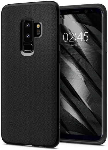 Spigen Liquid Air Case Samsung Galaxy S9 Plus Matte Black afbeelding 1