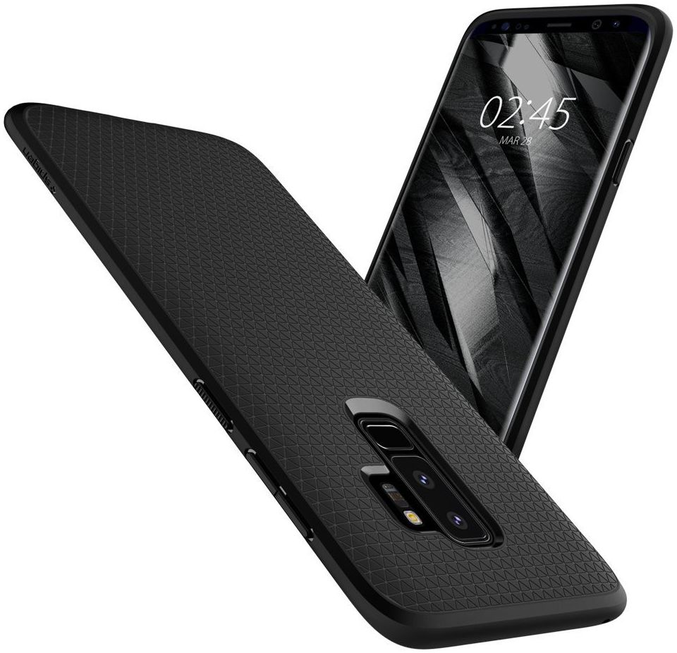 Spigen Liquid Air Case Samsung Galaxy S9 Plus Matte Black afbeelding 8
