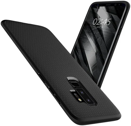 Spigen Liquid Air Case Samsung Galaxy S9 Plus Matte Black afbeelding 8