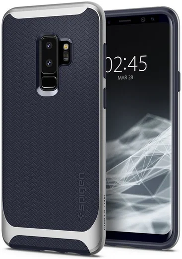 Spigen Neo Hybrid Case Samsung Galaxy S9 Plus Arctic Silver afbeelding 1