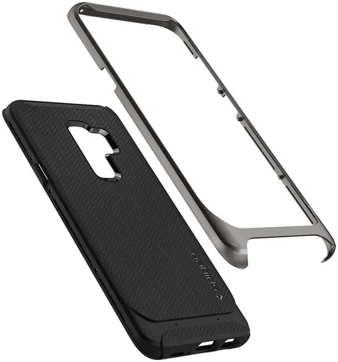 Spigen Neo Hybrid Case Samsung Galaxy S9 Plus Gunmetal afbeelding 3