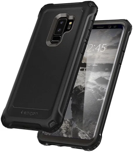 Spigen Pro Guard Hoesje Samsung Galaxy S9 Plus Black afbeelding 2