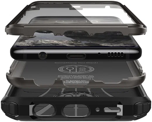Spigen Pro Guard Hoesje Samsung Galaxy S9 Plus Black afbeelding 4