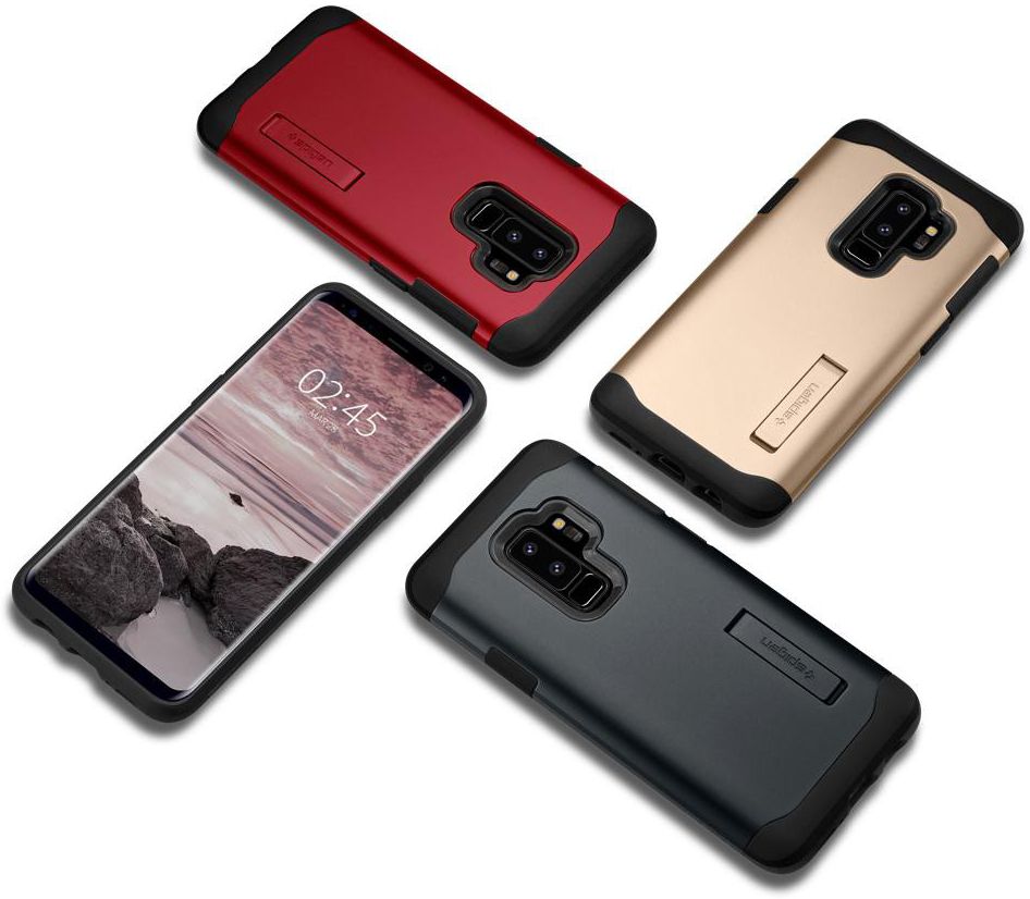 Spigen Slim Armor Hoesje Samsung Galaxy S9 Plus Black afbeelding 8