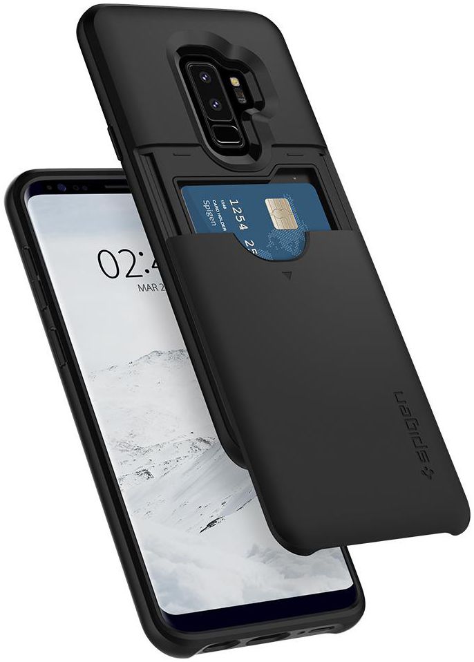 Spigen Slim Armor CS Hoesje Samsung Galaxy S9 Plus Black afbeelding 1