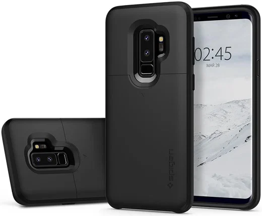 Spigen Slim Armor CS Hoesje Samsung Galaxy S9 Plus Black afbeelding 3