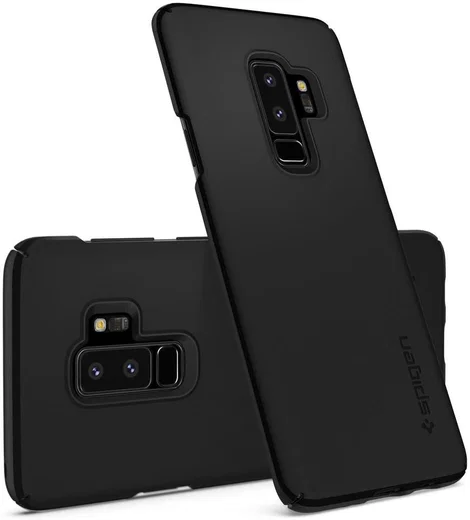 Spigen Thin Fit Case Samsung Galaxy S9 Plus Black afbeelding 2