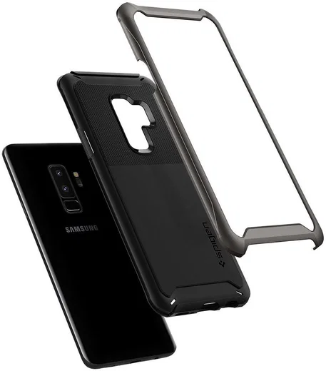Spigen Neo Hybrid Urban CS Case Samsung Galaxy S9 Plus Gunmetal afbeelding 3