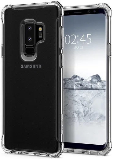 Spigen Rugged Armor Hoesje Samsung Galaxy S9 Plus Transparant afbeelding 7