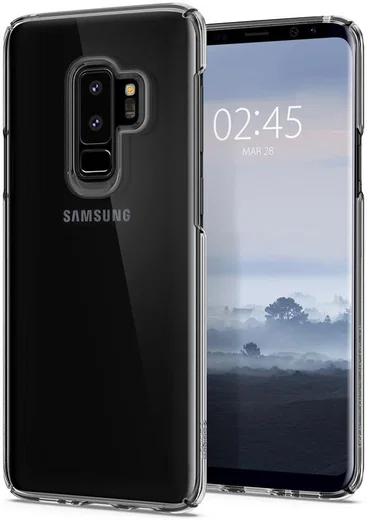 Spigen Thin Fit Case Samsung Galaxy S9 Plus Crystal Clear afbeelding 8