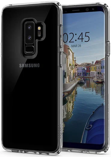 Spigen Ultra Hybrid Case Samsung Galaxy S9 Plus Crystal Clear afbeelding 5