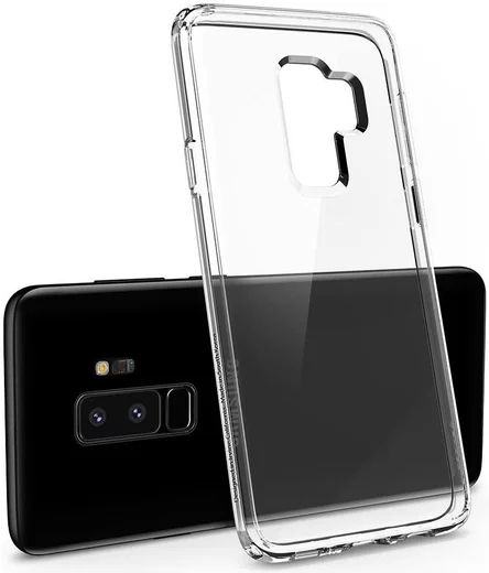 Spigen Ultra Hybrid Case Samsung Galaxy S9 Plus Crystal Clear afbeelding 4