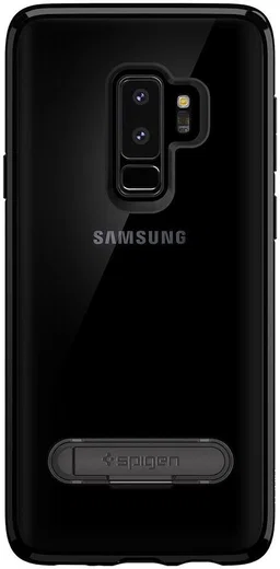 Spigen Ultra Hybrid S Case Samsung Galaxy S9 Plus Midnight Black afbeelding 4
