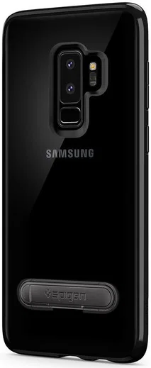 Spigen Ultra Hybrid S Case Samsung Galaxy S9 Plus Midnight Black afbeelding 8
