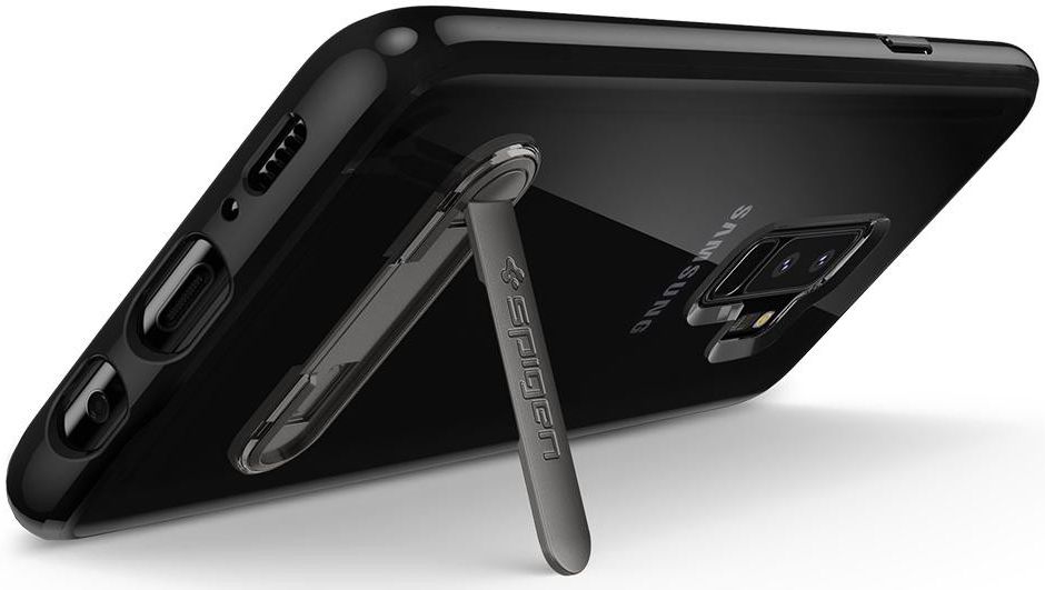 Spigen Ultra Hybrid S Case Samsung Galaxy S9 Plus Midnight Black afbeelding 2