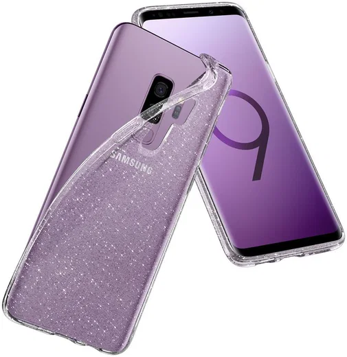 Spigen Liquid Crystal Glitter Samsung Galaxy S9 Plus Hoesje Crystal afbeelding 19