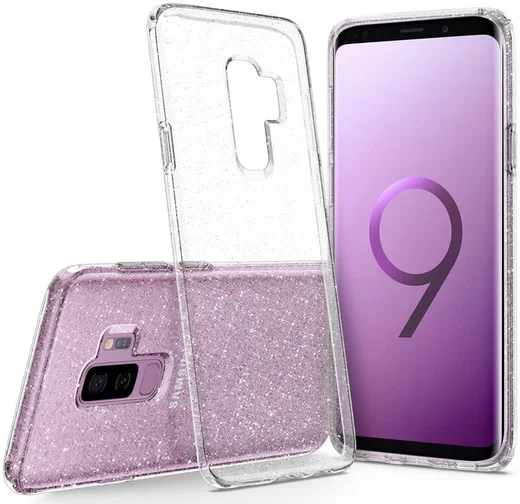 Spigen Liquid Crystal Glitter Samsung Galaxy S9 Plus Hoesje Crystal afbeelding 22
