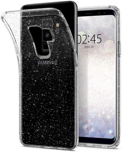 Spigen Liquid Crystal Glitter Samsung Galaxy S9 Plus Hoesje Crystal afbeelding 8