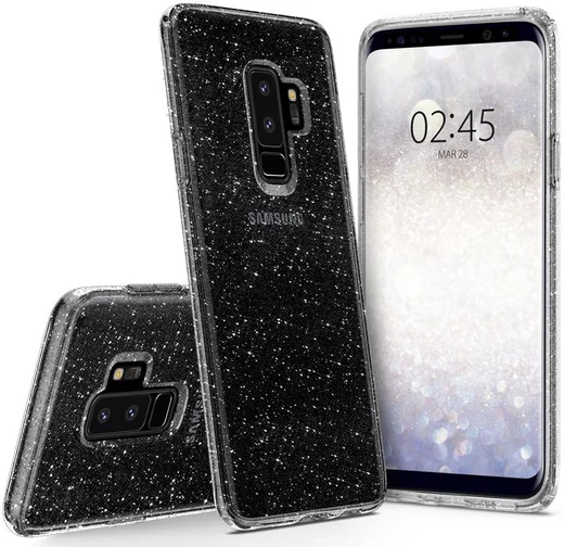 Spigen Liquid Crystal Glitter Samsung Galaxy S9 Plus Hoesje Crystal afbeelding 11