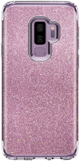 Spigen Slim Armor Crystal Glitter Case Samsung Galaxy S9 Plus Rose afbeelding 5