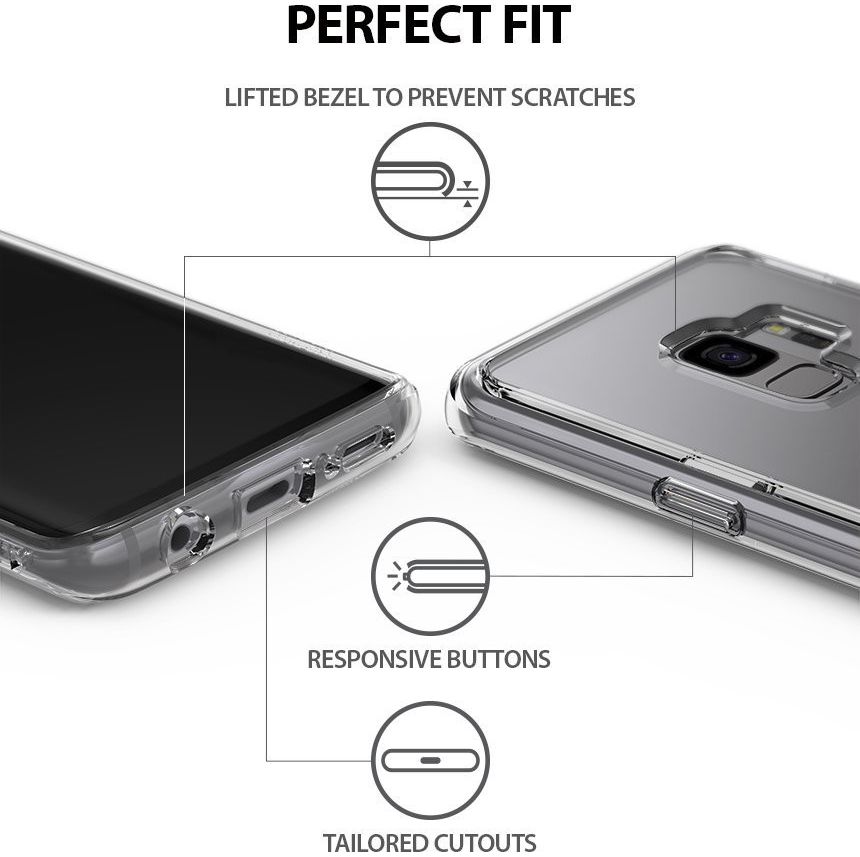 Ringke Fusion Hoesje Samsung Galaxy S9 Transparant afbeelding 8