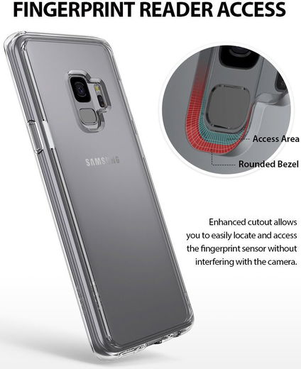 Ringke Fusion Hoesje Samsung Galaxy S9 Transparant afbeelding 6
