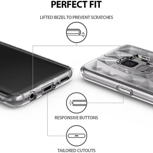 Ringke Air Prism Hoesje Samsung Galaxy S9 Transparant afbeelding 3