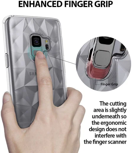 Ringke Air Prism Hoesje Samsung Galaxy S9 Transparant afbeelding 7