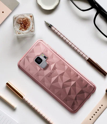 Ringke Air Prism Hoesje Samsung Galaxy S9 Roze Goud afbeelding 7