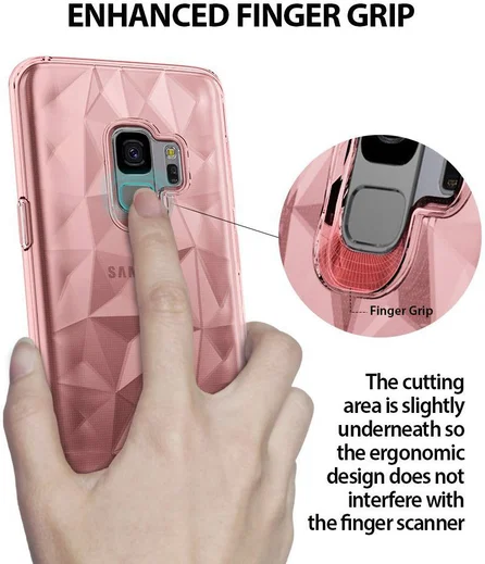 Ringke Air Prism Hoesje Samsung Galaxy S9 Roze Goud afbeelding 8