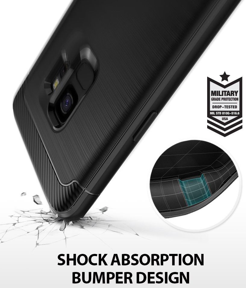Ringke Onyx Samsung Galaxy S9 Hoesje Zwart afbeelding 4