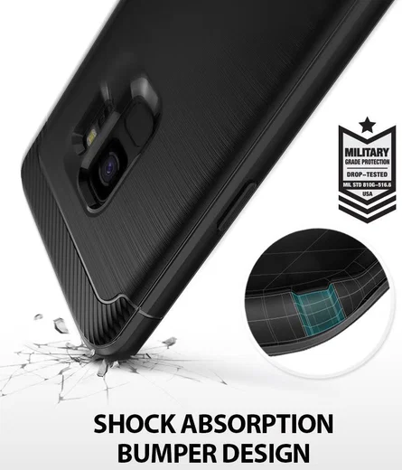 Ringke Onyx Samsung Galaxy S9 Hoesje Zwart afbeelding 4