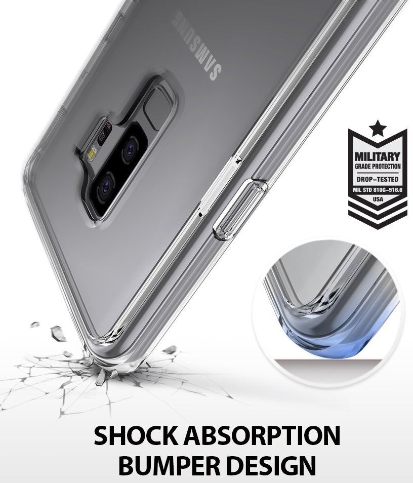 Ringke Fusion hoesje Samsung Galaxy S9 Plus Transparant afbeelding 5