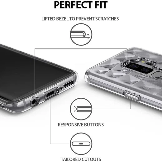 Ringke Air Prism Hoesje Samsung Galaxy S9 Plus Transparant afbeelding 3