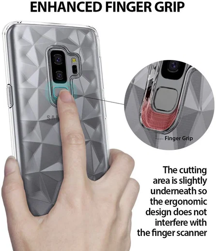 Ringke Air Prism Hoesje Samsung Galaxy S9 Plus Transparant afbeelding 7