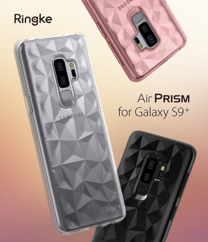 Ringke Air Prism Hoesje Samsung Galaxy S9 Plus Roze Goud afbeelding 2