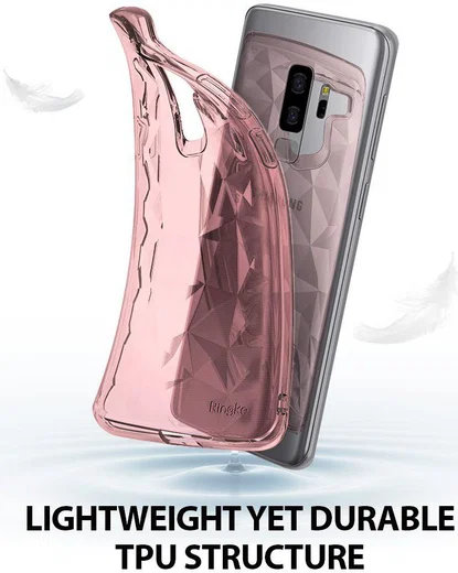 Ringke Air Prism Hoesje Samsung Galaxy S9 Plus Roze Goud afbeelding 4