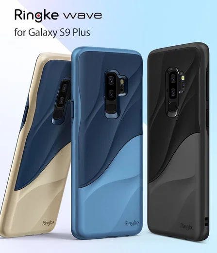 Ringke Wave Hoesje Samsung Galaxy S9 Plus Coastal Blue afbeelding 2