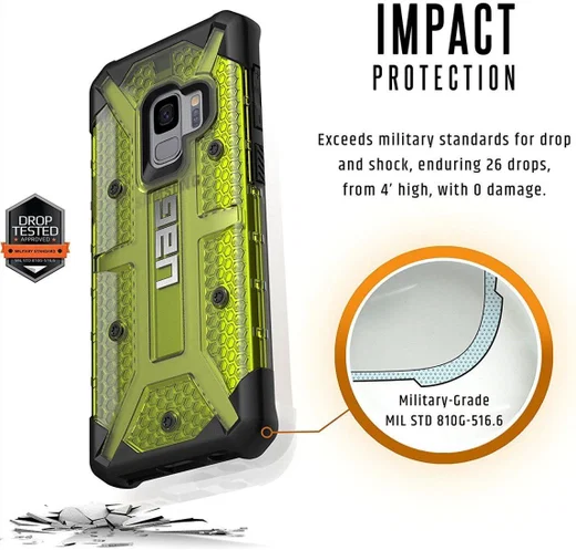 UAG Plasma Hoesje Samsung Galaxy S9 Citron afbeelding 5