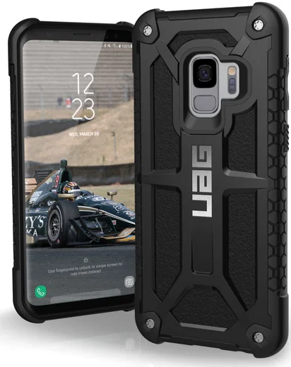 Urban Armor Gear Monarch Hoesje Samsung Galaxy S9 Black afbeelding 1