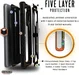 Urban Armor Gear Monarch Hoesje Samsung Galaxy S9 Black afbeelding 4