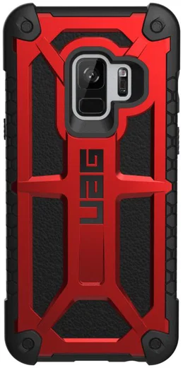 Urban Armor Gear Monarch Hoesje Samsung Galaxy S9 Crimson afbeelding 2